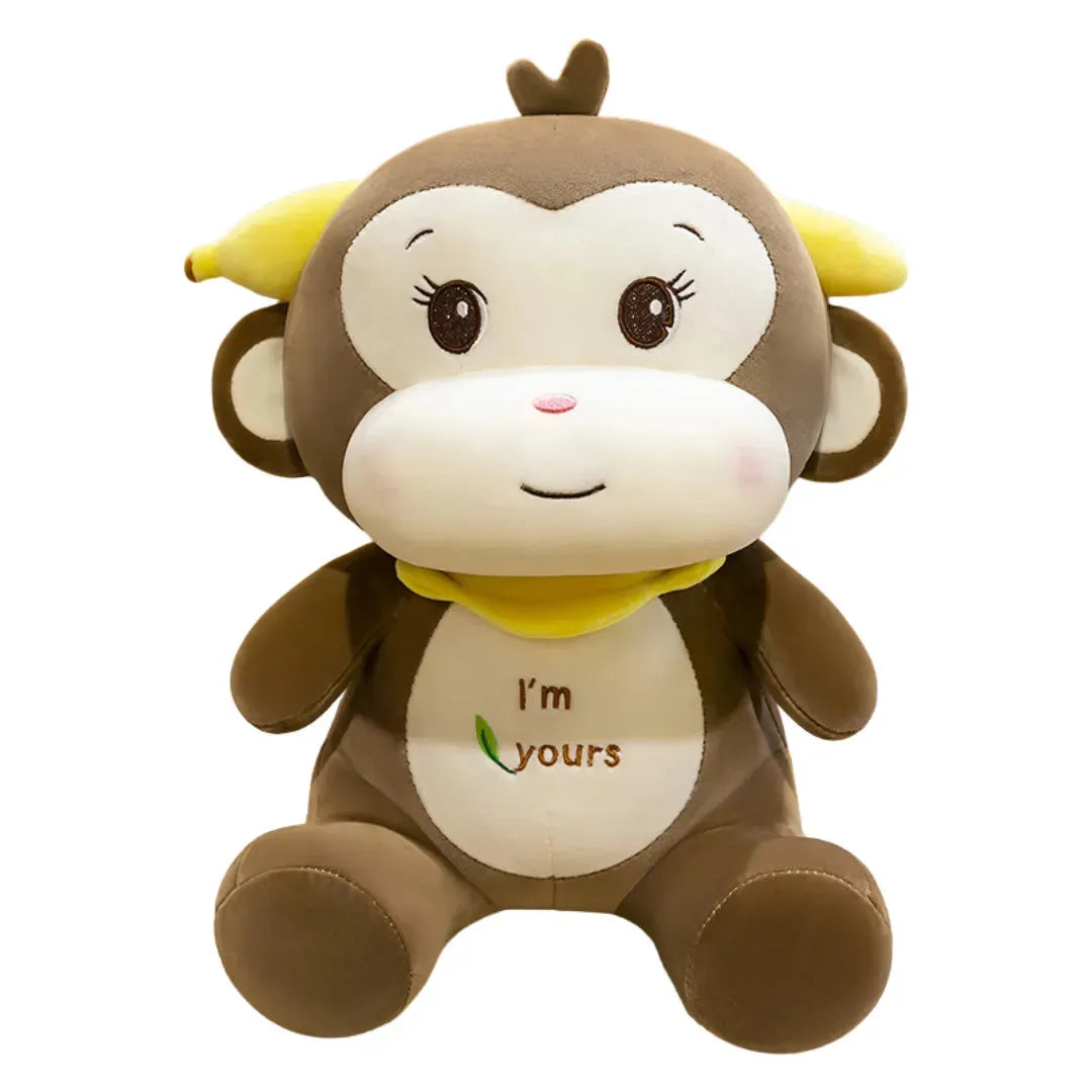 Fruit Monkey Doll Plush Toy Cartoon - Bellarte Enchanté Fruit Monkey Doll Plush Toy Cartoon